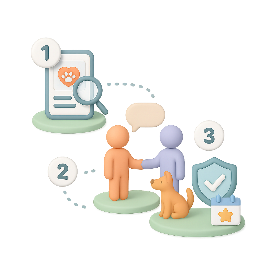 How My Pet Sitters works How My Pet Sitters works